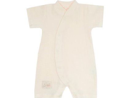 ESITO | Letní overal pro miminko mušelín Cream (Velikost 62)