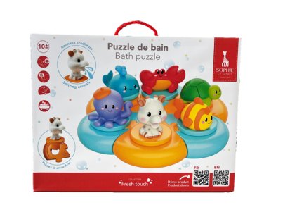 vulli puzzle se zviratky do vany new