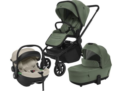 ZOPA Set kočárek Move Cross 5 + hluboká korba Move XL 5 + autosedačka 2025 (Varianta Rocky Green)