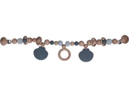 label label retez na kocarek shell blue