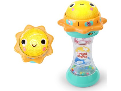 BRIGHT STARTS BRIGHT STARTS Hračka hudební chrastítko sluníčko Just for Sun™ 6m+