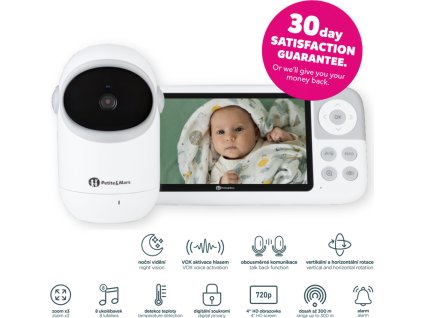 PETITEMARS PETITE&MARS Chůvička dětská digitální EVE 5.0