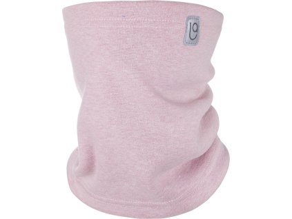 Little Angel nákrčník hřejivý - sv.růžový melír (Velikost UNI)