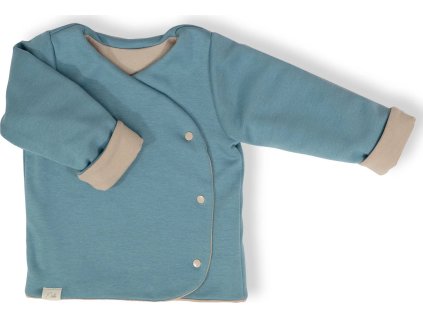 ESITO | Dětská bunda WRAP Warmkeeper ZOE Teal (Velikost 68)