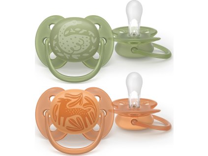 PHILIPS AVENT Philips AVENT Šidítko Ultrasoft Premium neutral 18+m obrázek, 2 ks