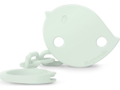 SUAVINEX | Klip na dudlík BIRDIES - zelený (Varianta SUAVINEX | Klip na dudlík BIRDIES - zelený)