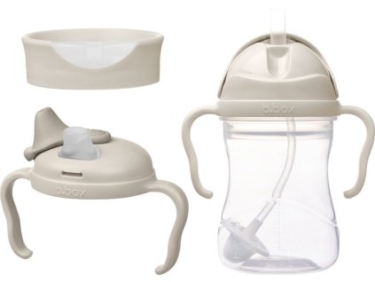 Univerzální sada na pití 3v1, 240 ml - béžová