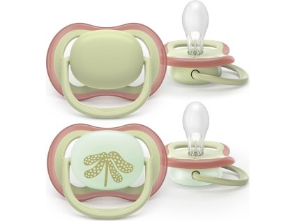 PHILIPS AVENT Philips AVENT Šidítko Ultra air denní a noční 6-18m mix, 2ks