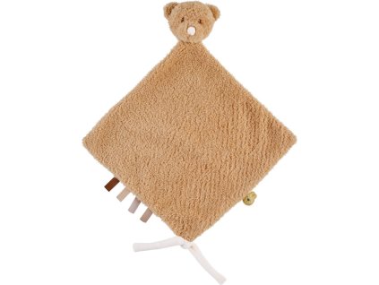 NATTOU NATTOU Mazlíček plyšový maxi Teddy medvídek 28 x 28 cm, 0m+