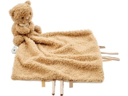 NATTOU NATTOU Mazlíček plyšový Teddy medvídek 27 x 27 cm, 0m+