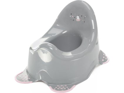 ZOPA Dětský nočník (Varianta Šedá/Růžová)