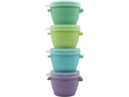 Silikonové kelímky na potraviny Snap&Go 118 ml - 4ks