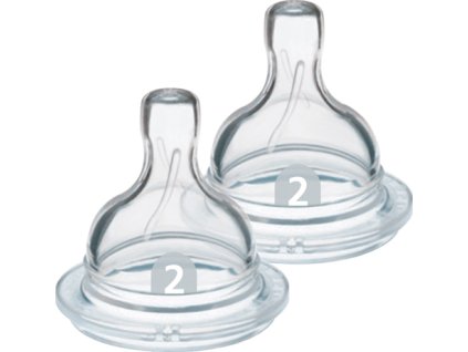 Philips AVENT Dudlík Classic+ 2 otvory 2 ks