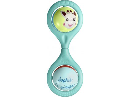 Vulli Chrastítko činka žirafa Sophie (Barva modrá)