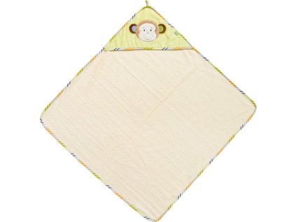 BABY FEHN Ručník s kapucí opička,  Opička (Varianta Monkey Donkey)