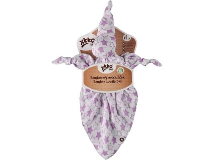 xkko bmb cuddly toy little stars lilac m