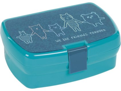 Lässig 4kids Lunchbox About Friends (Varianta blue)