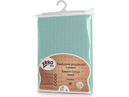 xkko bmb bed sheet 120x60 mint m