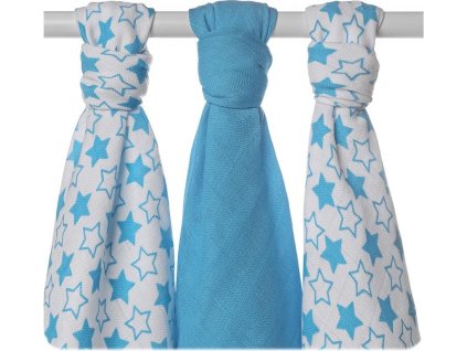 xkko bmb 70x70 little stars cyan mix m