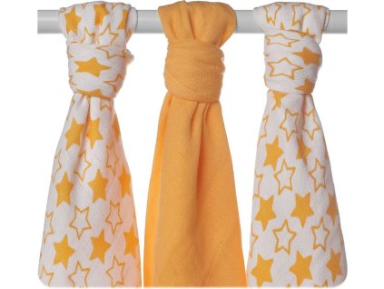 xkko bmb 70x70 little stars orange mix m