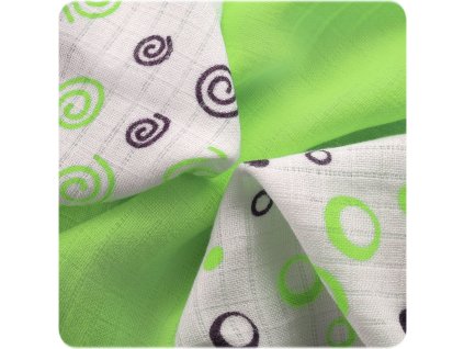 bmb 30x30 spirals bubbles lime m 2