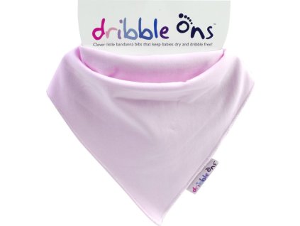 dribble ons baby pink m 2