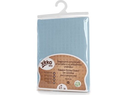xkko bmb bed sheet 70x50 baby blue m