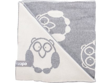 ZOPA Dětská deka Little Owl (Varianta Grey)