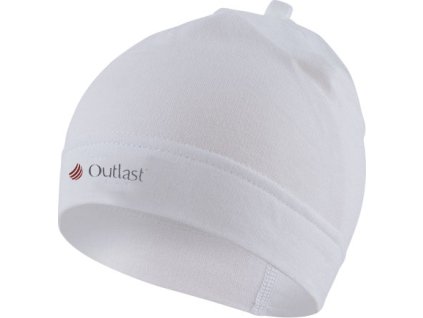 Little Angel Čepice smyk natahovací Outlast ® - bílá (Velikost 1 | 36-38 cm)