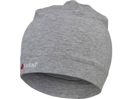 Little Angel Čepice tenká Outlast® - šedý melír (Velikost 1 | 36-38 cm)