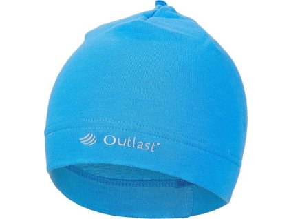 Little Angel Čepice smyk natahovací Outlast ® - modrá (Velikost 1 | 36-38 cm)