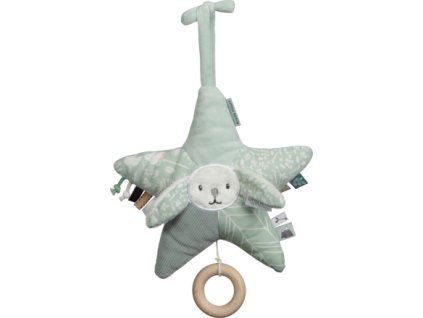 Little Dutch Plyšová hrající hvězda zajíček MINT