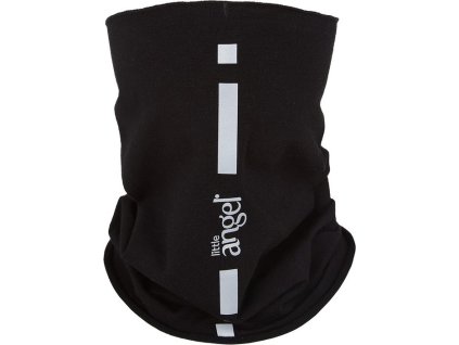 Little Angel nákrčník dětský REFLEX tenký Outlast® - černá (Velikost UNI)