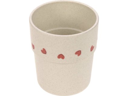 LÄSSIG BABIES LÄSSIG Mug PP/Cellulose Happy Rascals Heart lavender (Varianta LÄSSIG Mug PP/Cellulose 2024 Garden Explorer)