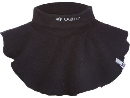 Little Angel nákrčník ROLÁK smyk Outlast® - černá (Velikost UNI)