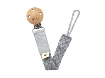 BIBS Paci Braid klip na cumlik CloudIron