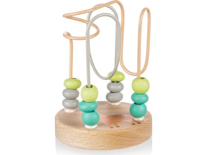 ZOPA Dřevěná aktivity hračka (Varianta Giraffe)