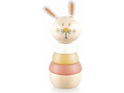 ZOPA Dřevěné nasazovací zvířátko (Varianta Rabbit)