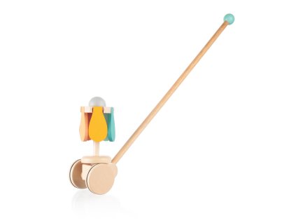 ZOPA Dřevěný jezdík květina (Varianta Flower)