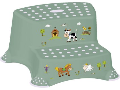 KEEEPER Dvojstupínek k WC/umyvadlu "Funny Farm" (Varianta Zelená)