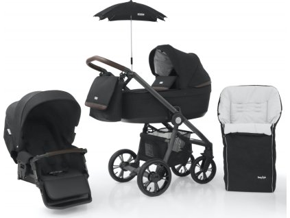 babystyle prestige3 active grey brown 6v1 liquorice 2022