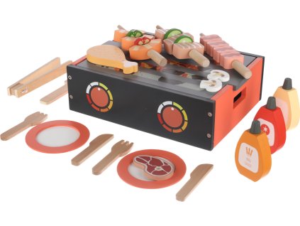 ZOPA Dřevěný BBQ  set (Varianta Gril)