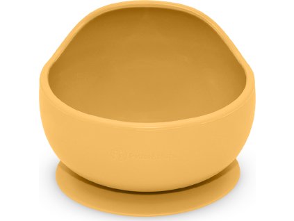 PETITEMARS PETITE&MARS Miska silikonová s přísavkou TAKE&MATCH Intense Ochre 6m+