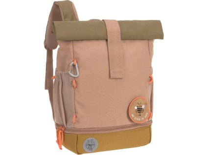 LÄSSIG KIDS LÄSSIG Mini Rolltop Backpack Nature hazelnut (Varianta LÄSSIG Mini Rolltop Backpack Nature hazelnut)