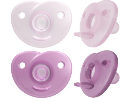 PHILIPS AVENT Philips AVENT Šidítko Soothie 0-6m dívka, 2 ks