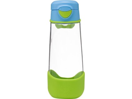 b.box Sport lahev na pití 600 ml - modrá/zelená