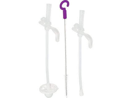 b.box Náhradní brčka a čistící kartáček