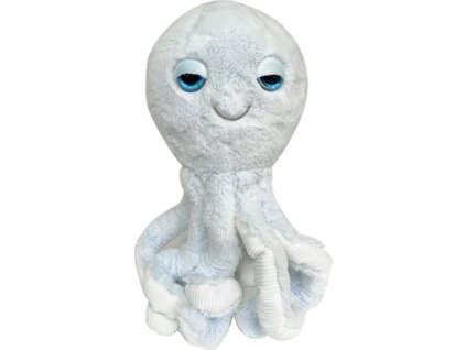 ob designs plysova chobotnice 38 cm soft blue