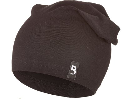 Little Angel Čepice tenká spadlá BARIDI Outlast® - černá (Velikost 5 | 49-53 cm)