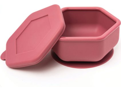 tiny twinkle silikonova miska burgundy